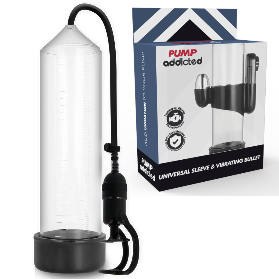 PUMP ADDICTED - VIBRATEUR TRANSPARENT RX5 PUMP ADDICTED - VIBRATEUR TRANSPARENT RX5 – Image 1