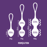 REWOLUTION - REWOBEADS BALLES VIBRANTES TÉLÉCOMMANDE AVEC TECHNOLOGIE WATCHME – Image 3