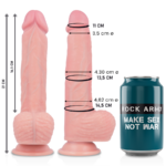 ROCKARMY - GODE EN SILICONE LIQUIDE PREMIUM SPITFIRE 21 CM -O- 4.62 CM – Image 2