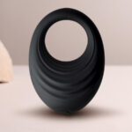 ROCKS-OFF - ANNEAU PÉNIS VIBRANT SPIRE BLACK – Image 2