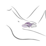 ROCKS-OFF - GLO-GIRL VIBRATEUR LAPIN VIOLET – Image 5