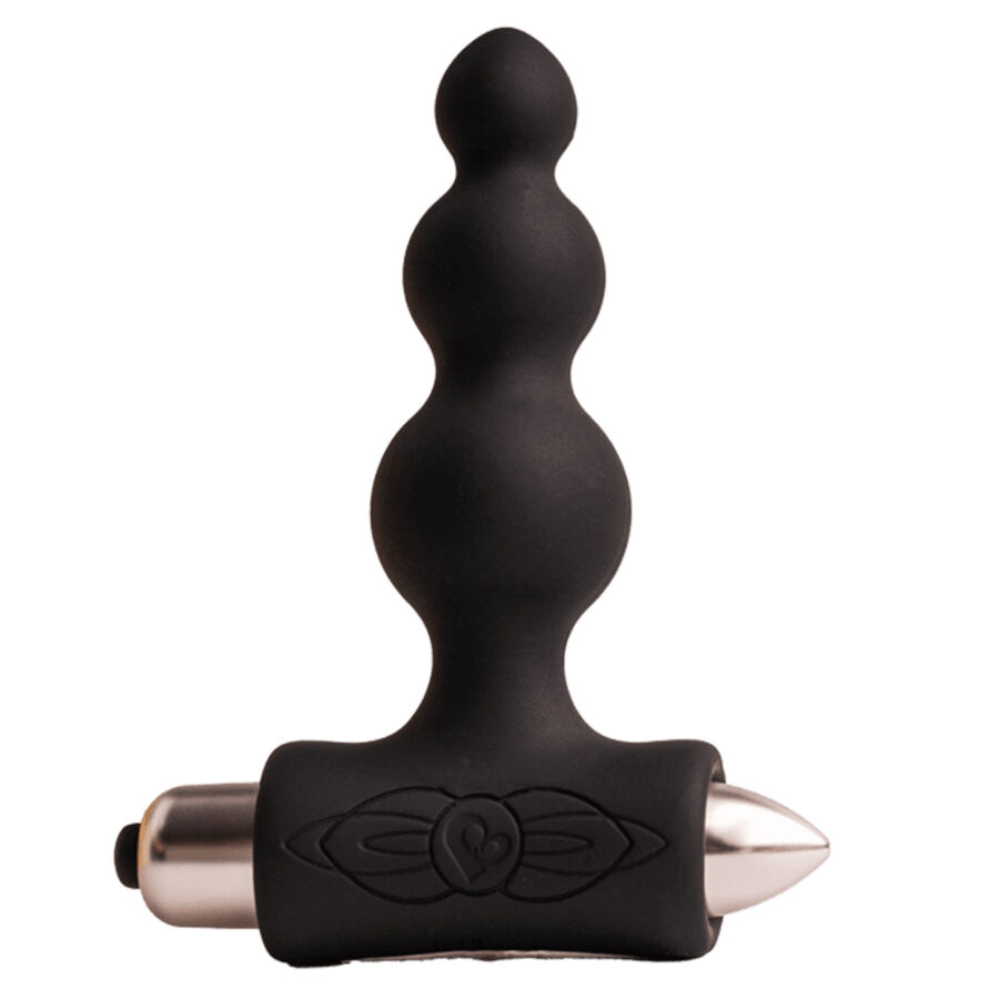 ROCKS-OFF - PETITE SENSATIONS BUBBLES ANAL PLUG VIBRATEUR NOIR ROCKS-OFF - PETITE SENSATIONS BUBBLES ANAL PLUG VIBRATEUR NOIR – Image 1