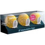 SATISFYER - 3 OEUFS MASTURBATEURS FIERCE – Image 2