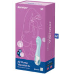 SATISFYER - AIR PUMP VIBRATOR 5+ APP GONFLABLE G-SPOT VIBRATOR BLEU – Image 4