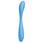 SATISFYER - APPLICATION MULTI VIBRATEUR G-SPOT FLEX 4+ BLEU – Image 3