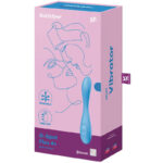 SATISFYER - APPLICATION MULTI VIBRATEUR G-SPOT FLEX 4+ BLEU – Image 4