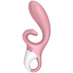 SATISFYER - APPLICATION VIBRATEUR HUG ME RABBIT ROSE – Image 2