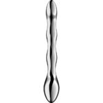 SATISFYER - COSMIC CREST 2 GODEMICHET DOUBLE EN ACIER INOXYDABLE – Image 2