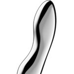 SATISFYER - COSMIC CREST 2 GODEMICHET DOUBLE EN ACIER INOXYDABLE – Image 3