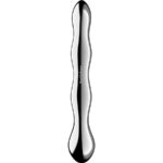 SATISFYER - COSMIC CREST 2 GODEMICHET DOUBLE EN ACIER INOXYDABLE – Image 4