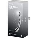 SATISFYER - COSMIC CREST 2 GODEMICHET DOUBLE EN ACIER INOXYDABLE – Image 5