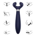 SATISFYER - ENDLESS FUN MULTI VIBRATEUR 3 BLEU – Image 4