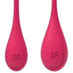 SATISFYER - ENSEMBLE ENTRAÎNEMENT YONI POWER 1 ROUGE – Image 2