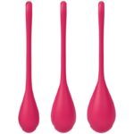 SATISFYER - ENSEMBLE ENTRAÎNEMENT YONI POWER 1 ROUGE – Image 3