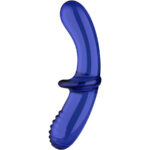 SATISFYER - GODE DOUBLE CRISTAL BLEU – Image 2