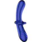 SATISFYER - GODE DOUBLE CRISTAL BLEU – Image 3
