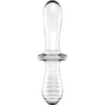 SATISFYER - GODE DOUBLE CRISTAL TRANSPARENT – Image 4