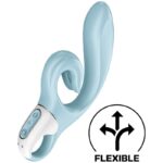 SATISFYER - LOVE ME RABBIT VIBRATION BLEU – Image 2
