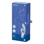 SATISFYER - LOVE ME RABBIT VIBRATION BLEU – Image 5