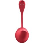 SATISFYER - SHINY PETAL STIMULATEUR À TÉLÉCOMMANDE À DISTANCE G POINT ROUGE APPLICATION GRATUITE – Image 3