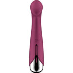 SATISFYER - SPINNING G-SPORT 1 VIBRATEUR ROTATOR ROUGE