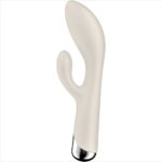 SATISFYER - SPINNING RABBIT 1 CLITORIS ET STIMULATION DU POINT G BEIGE – Image 4