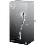 SATISFYER - STAR FORCE 3 GODEMICHET DOUBLE EN ACIER INOXYDABLE – Image 5