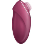 SATISFYER - TAP & CLIMAX 1 VIBRATEUR LAY-ON ROUGE – Image 2