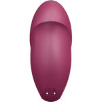 SATISFYER - TAP & CLIMAX 1 VIBRATEUR LAY-ON ROUGE – Image 3