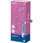 SATISFYER - VIBRATEUR AMAZING 2 ASPOT TURQUOISE – Image 3