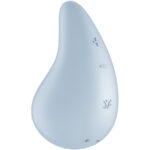 SATISFYER - VIBRATEUR DEW DROP LAY-ON BLEU – Image 3