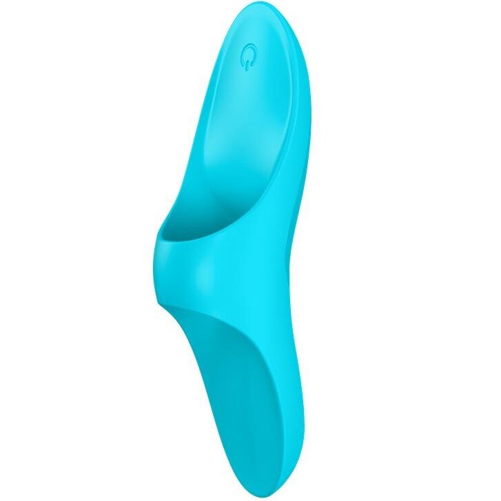 SATISFYER - VIBRATEUR DOIGTS TEASER LUMIÈRE BLEUE SATISFYER - VIBRATEUR DOIGTS TEASER LUMIÈRE BLEUE – Image 1