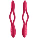 SATISFYER - VIBRATEUR MULTI ELASTIC JOY ROUGE – Image 2