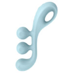 SATISFYER - VIBRATEUR MULTI TRI BALL 2 BLEU – Image 2