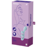 SATISFYER - VIBRATEUR MULTI TRI BALL 2 BLEU – Image 4