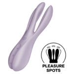 SATISFYER - VIBRATEUR THREESOME 2 VIOLET – Image 2