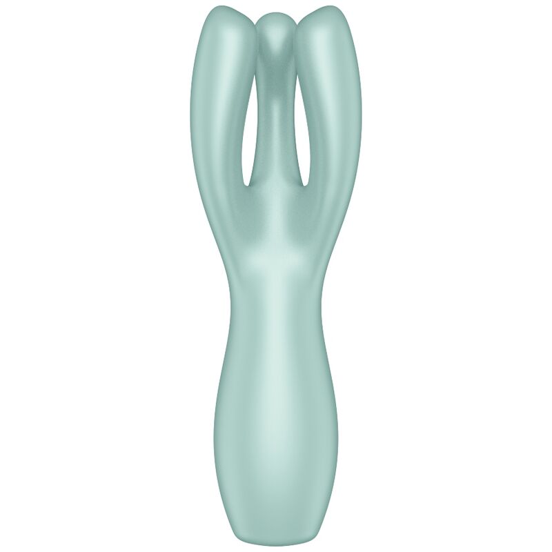 SATISFYER - VIBRATEUR THREESOME 3 MENTHE SATISFYER - VIBRATEUR THREESOME 3 MENTHE – Image 1