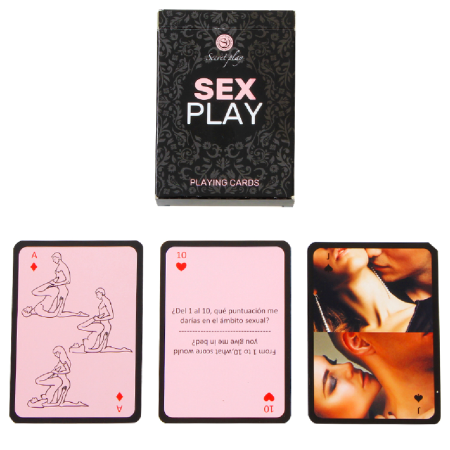 SECRETPLAY - CARTES À JOUER SEX PLAY (ES/EN) SECRETPLAY - CARTES À JOUER SEX PLAY (ES/EN) – Image 1