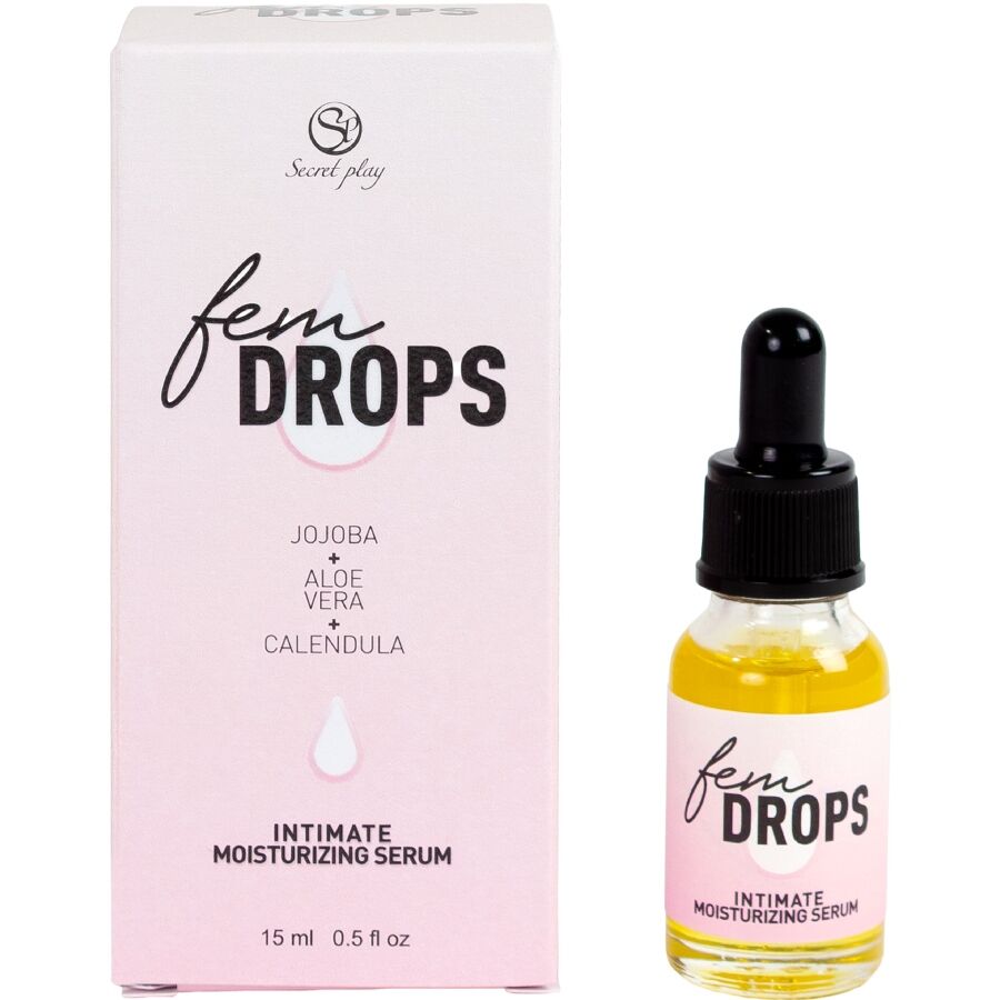 SECRETPLAY - FEM DROPS SÉRUM HYDRATANT INTIME 15 ML SECRETPLAY - FEM DROPS SÉRUM HYDRATANT INTIME 15 ML – Image 1