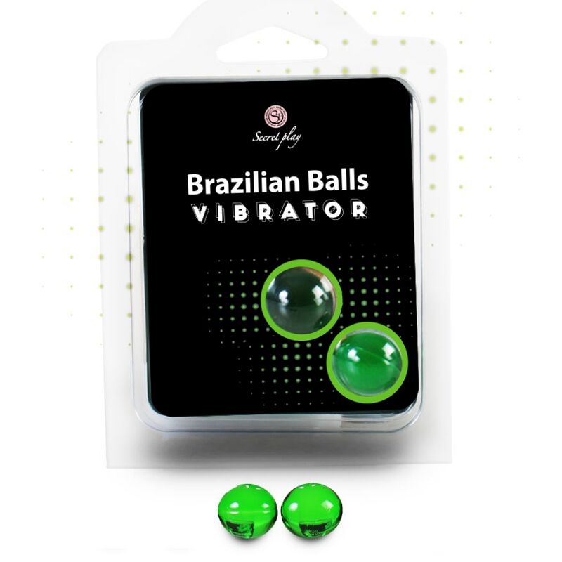 SECRETPLAY - SET DE 2 BALLES BRÉSILIENNES SHOCK SECRETPLAY - SET DE 2 BALLES BRÉSILIENNES SHOCK – Image 1