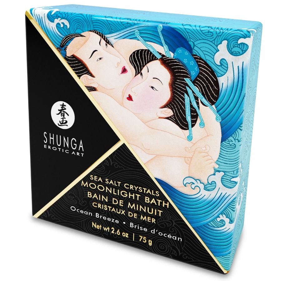 SHUNGA - SELS DE BAIN PARFUMÉS OCÉANIE 75 GR SHUNGA - SELS DE BAIN PARFUMÉS OCÉANIE 75 GR – Image 1