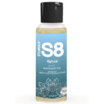 STIMUL8 - S8 REFRESH HUILE DE MASSAGE AU COTON 125 ML