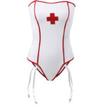 SUBBLIME - COSTUME DINFIRMIÈRE SEXY AVEC TEDDY S/M – Image 4