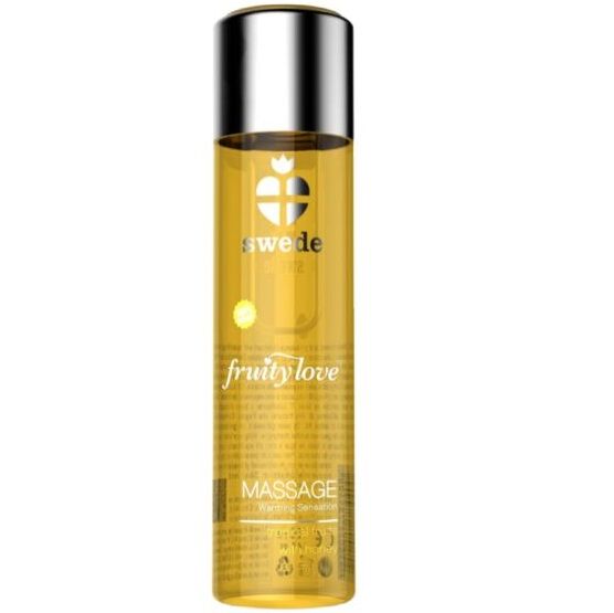 SWEDE - FRUITY LOVE EFFET RÉCHAUFFANT HUILE DE MASSAGE FRUITÉ TROPICALE AU MIEL 60 ML SWEDE - FRUITY LOVE EFFET RÉCHAUFFANT HUILE DE MASSAGE FRUITÉ TROPICALE AU MIEL 60 ML – Image 1