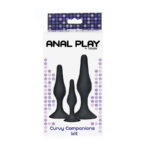TOYJOY - Plug anal CURVY COMPANIONS 3 pièces Noir – Image 3