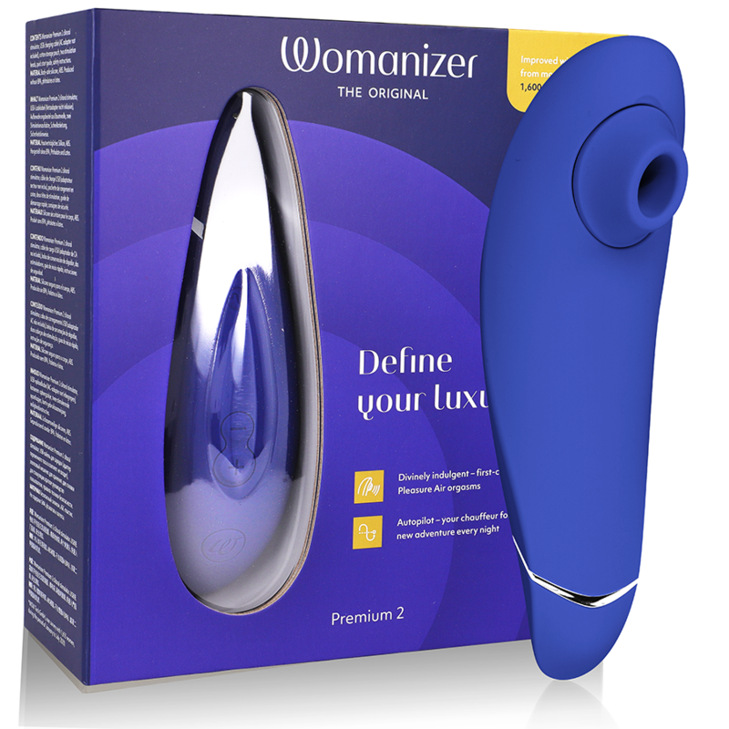 WOMANIZER - STIMULATEUR CLITORAL PREMIUM 2 BLUEBERRY WOMANIZER - STIMULATEUR CLITORAL PREMIUM 2 BLUEBERRY – Image 1