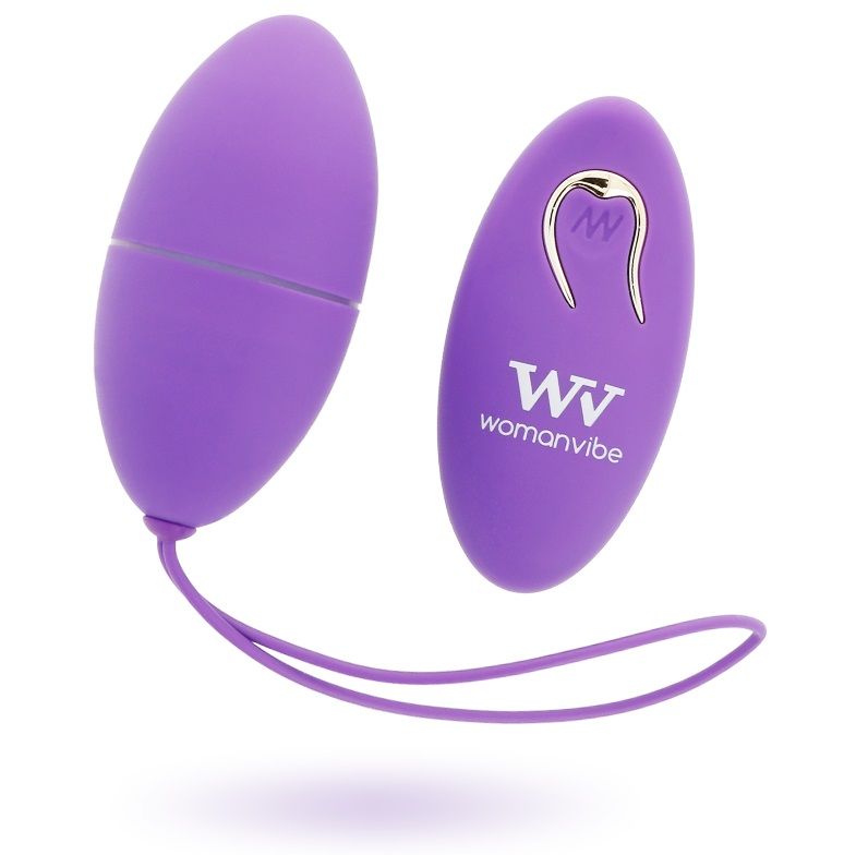 WOMANVIBE - ALSAN EGG TELECOMMANDE SILICONE VIOLET WOMANVIBE - ALSAN EGG TELECOMMANDE SILICONE VIOLET – Image 1